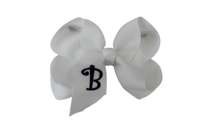 Monogrammed Bows A - H